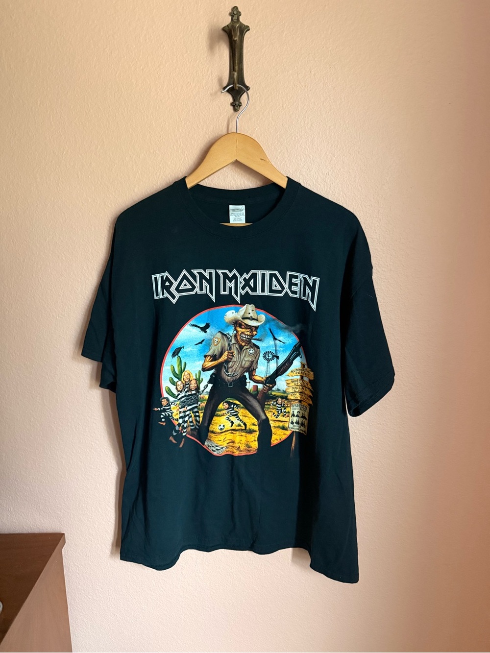 Iron Maiden 2017 Texas concert shirt - Book of Souls tour